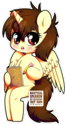 Size: 630x1200 | Tagged: safe, artist:nauticalsparrow, derpibooru import, oc, unofficial characters only, alicorn, pony, alicorn oc, bipedal, pencil, simple background, transparent background, writing pad
