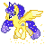 Size: 50x50 | Tagged: safe, artist:sunlight1236, derpibooru import, oc, oc:star treader, unofficial characters only, alicorn, pony, alicorn oc, animated, pixel art, simple background, sprite, transparent background