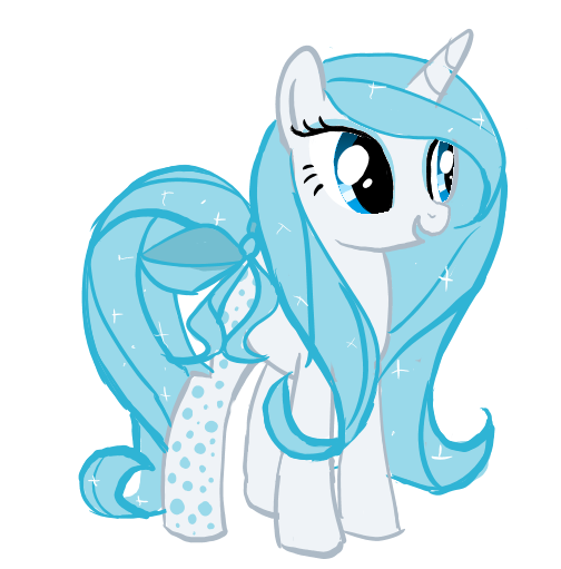 Size: 504x511 | Tagged: safe, artist:marytheechidna, derpibooru import, oc, oc:snow crystal, unofficial characters only, pony, unicorn