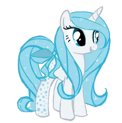Size: 504x511 | Tagged: safe, artist:marytheechidna, derpibooru import, oc, oc:snow crystal, unofficial characters only, pony, unicorn