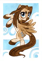 Size: 600x855 | Tagged: safe, artist:kamirah, derpibooru import, oc, unofficial characters only, pegasus, pony