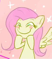 Size: 257x291 | Tagged: artist:askumfluttershy, derpibooru import, fluttershy, reaction image, safe