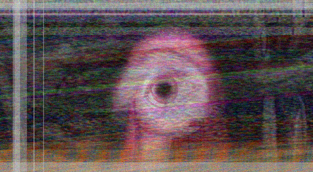 Size: 640x353 | Tagged: artist:zaedrin, creepy, creepypasta, derpibooru import, eye, fake screencap, glitch, glitch art, grimdark, nightmare fuel, pinkamena diane pie, pinkeye.jpg, pinkie pie, scary