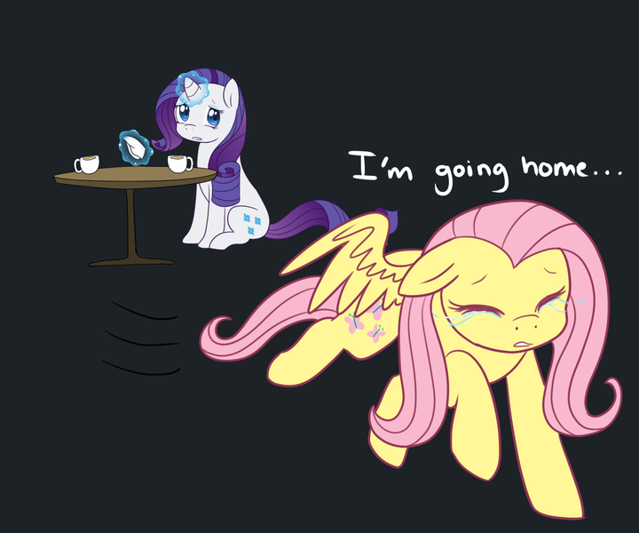 Size: 1200x1000 | Tagged: artist:darkaiya, ask sombershy, crying, derpibooru import, fluttershy, rarity, safe, tumblr