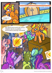 Size: 1558x2184 | Tagged: artist:for-the-plot, celestia's chambers, comic, derpibooru import, for the plot, oc, safe, unofficial characters only