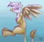 Size: 640x600 | Tagged: safe, artist:stoney pony, derpibooru import, gilda, gryphon, crossed arms, flying, grumpy, image, looking at you, png, side view, simple background, solo, spread wings, tail curled, wings