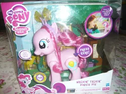 Size: 800x600 | Tagged: antennae, battery, derpibooru import, duracell, hasbro, headband, hubble, hub logo, human, irl, photo, pinkie pie, safe, toy, walkin' talkin' pinkie pie