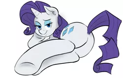 Size: 1280x814 | Tagged: safe, artist:sweethd, derpibooru import, rarity, pony, unicorn, female, hoof focus, hooves, looking at you, mare, plot, rearity, smug, smugity, solo