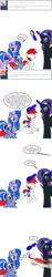 Size: 600x3200 | Tagged: artist:dekomaru, brushie, comic, derpibooru import, oc, oc:mars, oc:midnight, oc:nebula, oc:nyx, safe, tumblr, tumblr:ask twixie, unofficial characters only