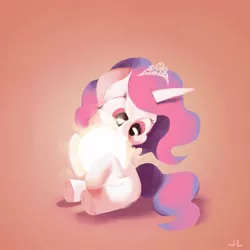 Size: 1600x1600 | Tagged: artist:docwario, celestial mechanics, cewestia, cute, cutelestia, derpibooru import, filly, nom, princess celestia, safe, solo, sun, tangible heavenly object