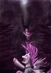 Size: 670x957 | Tagged: artist:nanhart, comic, derpibooru import, pink-mane celestia, princess celestia, safe, young