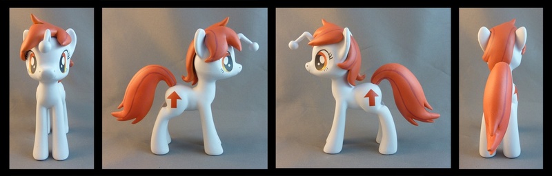 Size: 1250x400 | Tagged: safe, artist:krowzivitch, derpibooru import, oc, oc:karma, unofficial characters only, pony, custom, irl, photo, reddit, sculpture, solo