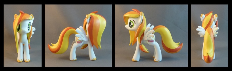 Size: 1200x368 | Tagged: safe, artist:krowzivitch, derpibooru import, oc, unofficial characters only, pony, custom, irl, photo, sculpture, solo