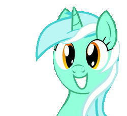 Size: 438x400 | Tagged: safe, artist:snapai, derpibooru import, lyra heartstrings, pony, unicorn, .swf in source, animated, bop, bust, cute, dancing, gift art, grin, headbob, irrational exuberance, lyrabetes, portrait, simple background, smiling, solo, transparent background