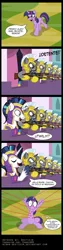 Size: 713x2832 | Tagged: artist:niban-destikim, comic, derpibooru import, safe, shining armor, spanish, translation, twilight sparkle