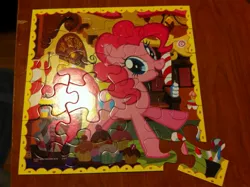 Size: 2592x1936 | Tagged: safe, derpibooru import, pinkie pie, pony, irl, merchandise, photo, puzzle