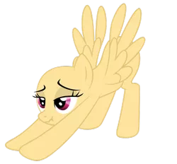 Size: 900x835 | Tagged: safe, artist:luckysmores, derpibooru import, pegasus, pony, exploitable meme, iwtcird, scrunchy face, stretching, template