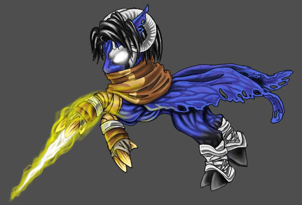 Size: 602x408 | Tagged: artist:furfur, derpibooru import, legacy of kain, ponified, raziel, safe, soul reaver