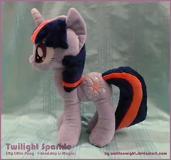 Size: 787x734 | Tagged: artist:wolflessnight, derpibooru import, irl, photo, plushie, safe, solo, twilight sparkle