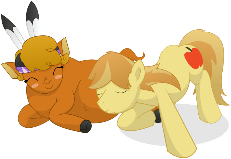Size: 15000x10350 | Tagged: absurd resolution, artist:xniclord789x, blushing, braeburn, braeheart, derpibooru import, female, kicking, little strongheart, male, pregnant, safe, shipping, simple background, straight, transparent background, wat