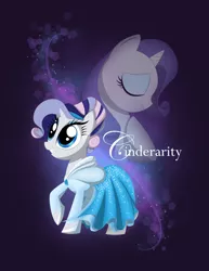 Size: 1024x1325 | Tagged: artist:haylizbeth, cinderella, crossover, derpibooru import, disney, disney princess, rarity, safe