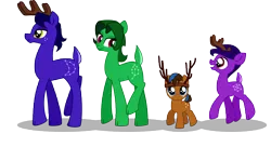 Size: 1000x544 | Tagged: artist:22bubble-eyes22, deer, deer pony, derpibooru import, early concept, oc, original species, safe, unofficial characters only