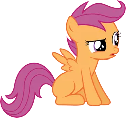 Size: 6420x6000 | Tagged: safe, artist:synthrid, derpibooru import, scootaloo, absurd resolution, simple background, solo, transparent background, vector