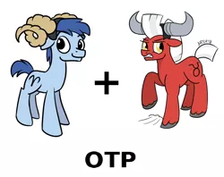 Size: 1040x822 | Tagged: aries, derpibooru import, exploitable meme, gay, male, otp, ponyscopes, safe, taurus, zodiac