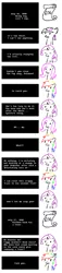 Size: 400x1752 | Tagged: safe, artist:ozzyg, derpibooru import, fluttershy, rainbow dash, rarity, twilight sparkle, earth pony, pony, unicorn, comic, female, mare, oregon trail, pony trail, raribitch, sick, vulgar