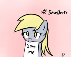 Size: 1280x1024 | Tagged: safe, artist:datahmedz, derpibooru import, derpy hooves, pegasus, pony, raindropsanswers, derpygate, female, mare, mouth hold, solo