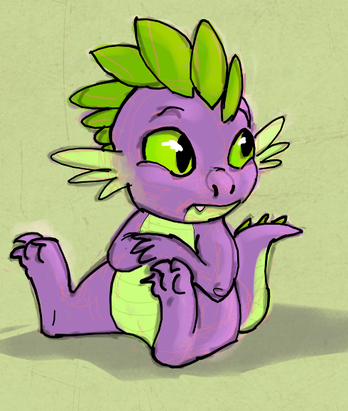 Size: 490x578 | Tagged: safe, artist:draig-graddfeydd, derpibooru import, spike, solo