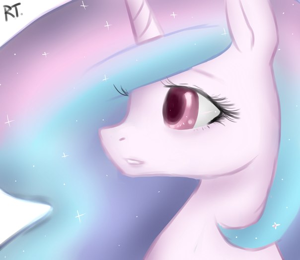 Size: 604x525 | Tagged: safe, artist:sonatatravina, derpibooru import, princess celestia, solo