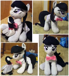 Size: 1076x1185 | Tagged: safe, artist:buttercupbabyppg, derpibooru import, octavia melody, bird, canada goose, earth pony, goose, pony, animal, female, irl, mare, photo, plushie