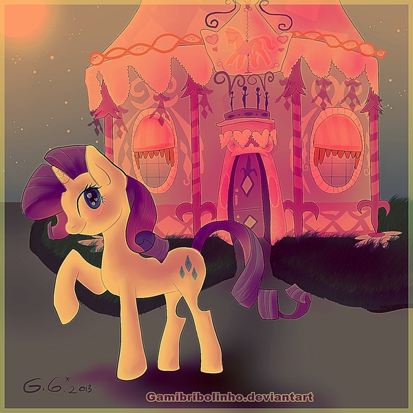 Size: 1500x1500 | Tagged: artist:gamibrii, carousel boutique, derpibooru import, rarity, safe