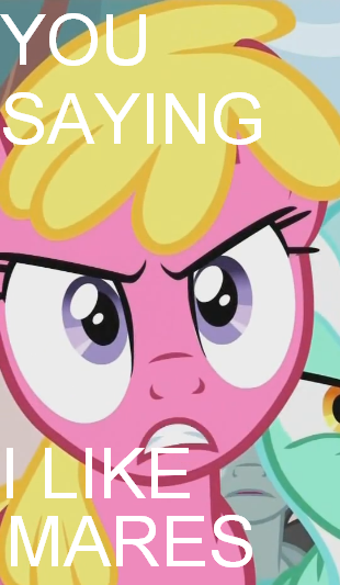 Size: 310x533 | Tagged: arial, cherry berry, derpibooru import, hiimdaisy, image macro, lyra heartstrings, meme, neon lights, persona, persona 4, rising star, safe, screencap, text, the super speedy cider squeezy 6000