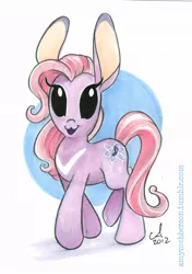 Size: 500x709 | Tagged: safe, artist:amy mebberson, derpibooru import, ponified, angel, experiment 624, lilo and stitch