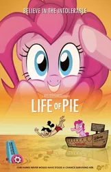 Size: 787x1214 | Tagged: safe, artist:wolfjedisamuel, derpibooru import, pinkie pie, crossover, life of pi, movie poster, mowgli, the jungle book