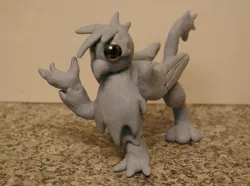 Size: 1273x947 | Tagged: safe, derpibooru import, gilda, gryphon, blu-tack, custom, figure, irl, model, photo, sculpture