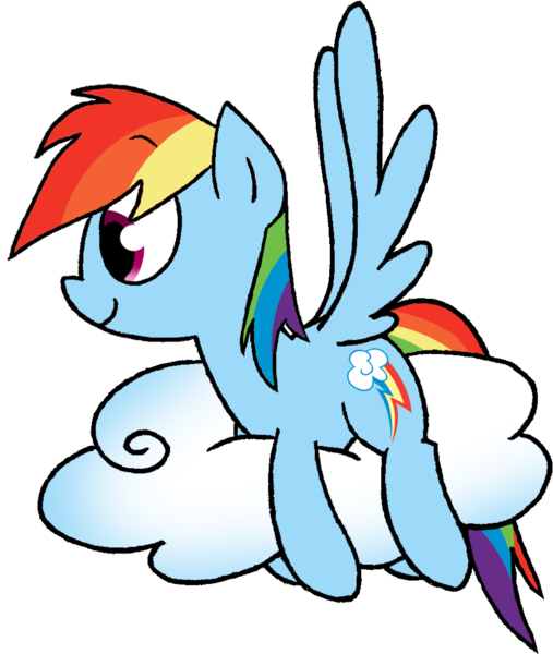 Size: 894x1058 | Tagged: artist:strangiesleepy, cloud, derpibooru import, rainbow dash, safe, solo