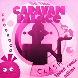 Size: 960x960 | Tagged: artist:mirry92, caravan palace, derpibooru import, pinkie pie, safe