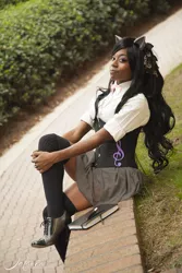 Size: 936x1404 | Tagged: artist:vidot, cosplay, costume, derpibooru import, human, irl, irl human, octavia melody, photo, safe, solo