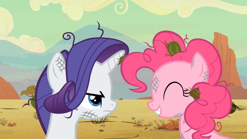 Size: 1280x720 | Tagged: pinkie pie, rarity, safe, screencap