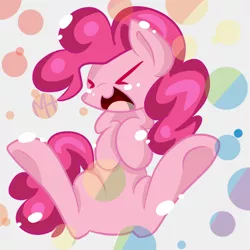 Size: 3000x3000 | Tagged: safe, artist:royalppurpl3, derpibooru import, pinkie pie, happy, solo