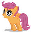 Size: 115x117 | Tagged: artist:mixermike622, derpibooru import, safe, scootaloo, simple background, transparent background, vector