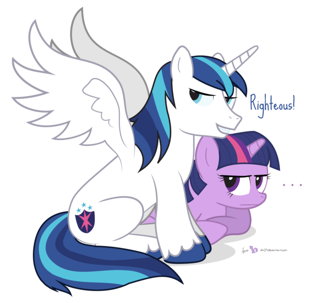Size: 1380x1300 | Tagged: safe, artist:dm29, derpibooru import, shining armor, twilight sparkle, alicorn, pony, alicornified, brother and sister, colored hooves, duo, female, male, male alicorn, prince shining armor, race swap, righteous, simple background, spread wings, stallion, transparent background, wings