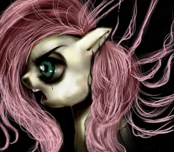 Size: 1482x1296 | Tagged: angry, artist:klalaskaxd, fluttershy, semi-grimdark