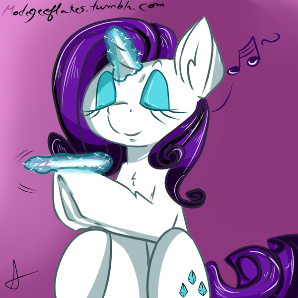 Size: 1000x1000 | Tagged: 30 minute art challenge, artist:arnachy, derpibooru import, file, hooficure, rarity, safe