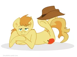 Size: 500x371 | Tagged: artist:2doubleshy, braeburn, safe