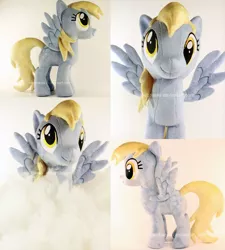 Size: 1673x1862 | Tagged: safe, artist:eebharas, derpibooru import, derpy hooves, pegasus, pony, female, irl, mare, photo, plushie, solo