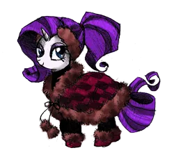 Size: 899x803 | Tagged: alternate hairstyle, artist:what-nancy-drew, clothes, derpibooru import, dress, earmuffs, ponytail, rarity, safe, solo